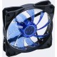 Вентилятор Digma DFAN-LED-BLUE 3-pin 4-pin(Molex)24dB 160gr LED Ret