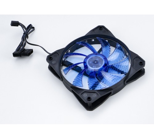 Вентилятор Digma DFAN-LED-BLUE 3-pin 4-pin(Molex)24dB 160gr LED Ret Вентилятор Digma DFAN-LED-BLUE 3-pin 4-pin(Molex)24dB 160gr LED Ret