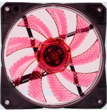 Вентилятор Digma DFAN-LED-RED 3-pin 4-pin(Molex)24dB 160gr LED Ret