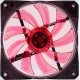 Вентилятор Digma DFAN-LED-RED 3-pin 4-pin(Molex)24dB 160gr LED Ret