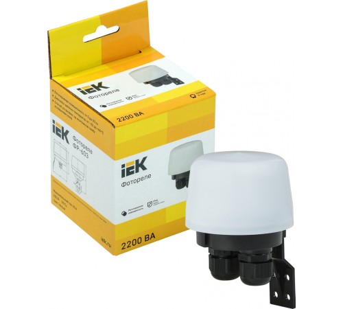 Фотореле IEK ФР-603 230В (LFR20-603-2200-K01) Фотореле IEK ФР-603 230В (LFR20-603-2200-K01)