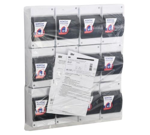 Щит распределительный IEK MKP42-N-04-30-12 КМПн 2/4 96мм 83мм 146мм 230B пластик (упак.:1шт)