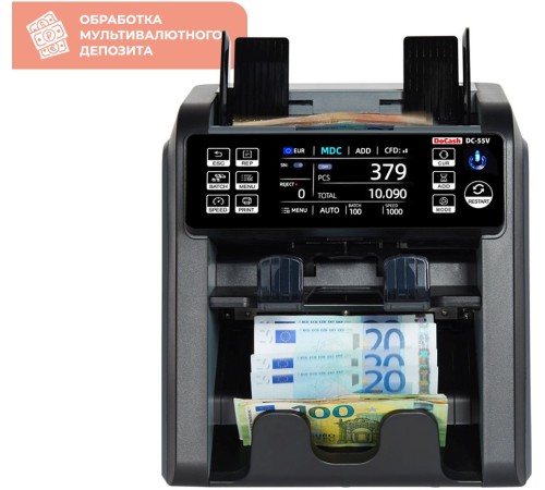 Сортировщик банкнот DoCash DC 55V 14391 мультивалюта