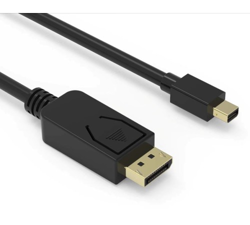 Кабель аудио-видео Buro MDP-DP miniDisplayport (m)/DisplayPort (m) 1.5м. Позолоченные контакты черный Кабель аудио-видео Buro MDP-DP miniDisplayport (m)/DisplayPort (m) 1.5м. Позолоченные контакты черный