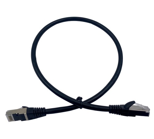 Патч-корд Buro STP 4 пары cat7 CCA molded 0.5м черный RJ-45 (m)-RJ-45 (m) Патч-корд Buro STP 4 пары cat7 CCA molded 0.5м черный RJ-45 (m)-RJ-45 (m)