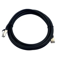 Патч-корд Buro STP 4 пары cat7 CCA molded 3м черный RJ-45 (m)-RJ-45 (m)
