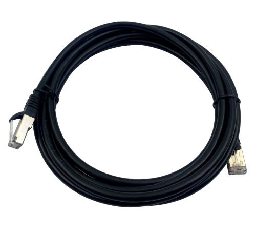 Патч-корд Buro STP 4 пары cat7 CCA molded 3м черный RJ-45 (m)-RJ-45 (m) Патч-корд Buro STP 4 пары cat7 CCA molded 3м черный RJ-45 (m)-RJ-45 (m)