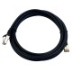 Патч-корд Buro STP 4 пары cat7 CCA molded 3м черный RJ-45 (m)-RJ-45 (m)