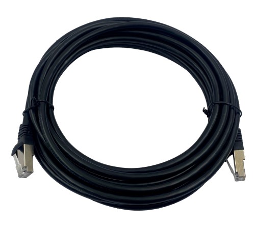 Патч-корд Buro STP 4 пары cat7 CCA molded 5м черный RJ-45 (m)-RJ-45 (m) Патч-корд Buro STP 4 пары cat7 CCA molded 5м черный RJ-45 (m)-RJ-45 (m)