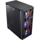 Корпус Formula MANA черный без БП ATX 3x120mm 2xUSB2.0 1xUSB3.0 audio bott PSU