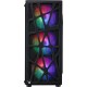 Корпус Formula MANA черный без БП ATX 3x120mm 2xUSB2.0 1xUSB3.0 audio bott PSU