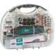 Гравировальная машина FIT DG-130PL, 130 Вт, 10000-35000 об/мин, 2,4/3,2 мм, БС щеток, набор насадок 210 шт., кейс