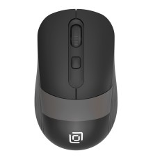 Мышь Оклик 310MW черный/серый оптическая (3200dpi) беспроводная USB для ноутбука (3but)
