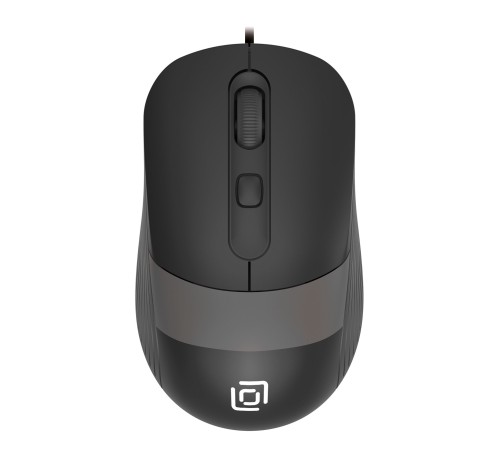 Мышь Оклик 310M черный/серый оптическая (2400dpi) USB для ноутбука (3but) Мышь Оклик 310M черный/серый оптическая (2400dpi) USB для ноутбука (3but)
