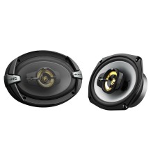 Колонки автомобильные JVC CS-DR693HP 4Ом 15x23см (6x9дюйм) (ком.:2кол.) коаксиальные трехполосные