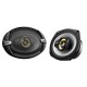Колонки автомобильные JVC CS-DR693HP 4Ом 15x23см (6x9дюйм) (ком.:2кол.) коаксиальные трехполосные