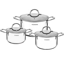 Набор кастрюль Starwind Chef Family 6 предметов (SW-CH1006)