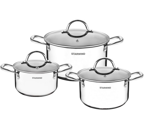 Набор кастрюль Starwind Chef Family 6 предметов (SW-CH1006)
