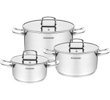 Набор кастрюль Starwind Chef Compact 6 предметов (SW-CH3006)