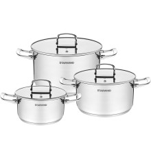 Набор кастрюль Starwind Chef Compact 6 предметов (SW-CH3006)