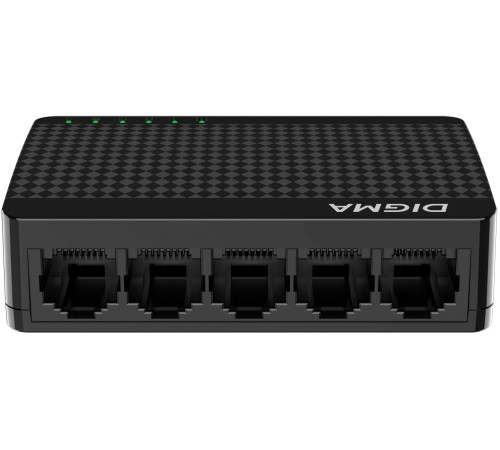 Коммутатор Digma DSW-305FE 5x100Mb неуправляемый Коммутатор Digma DSW-305FE 5x100Mb неуправляемый