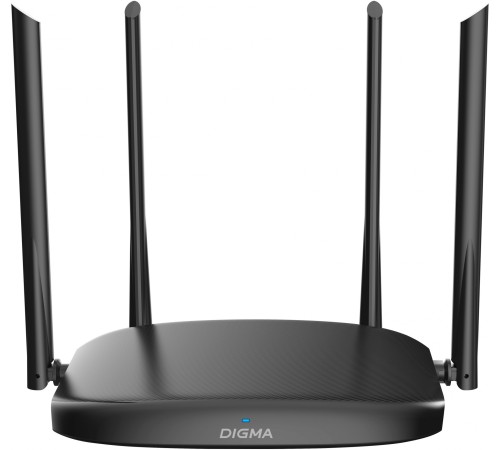 Роутер беспроводной Digma DWR-AC1201 AC1200 10/100BASE-TX черный (упак.:1шт) Роутер беспроводной Digma DWR-AC1201 AC1200 10/100BASE-TX черный (упак.:1шт)