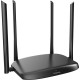 Роутер беспроводной Digma DWR-AC1201 AC1200 10/100BASE-TX черный (упак.:1шт)
