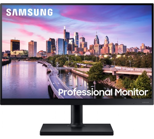 Монитор Samsung 24" F24T450GY черный IPS LED 16:10 DVI HDMI M/M матовая HAS Pivot 250cd 178гр/178гр 1920x1200 DisplayPort FHD USB 5.5кг (RUS)