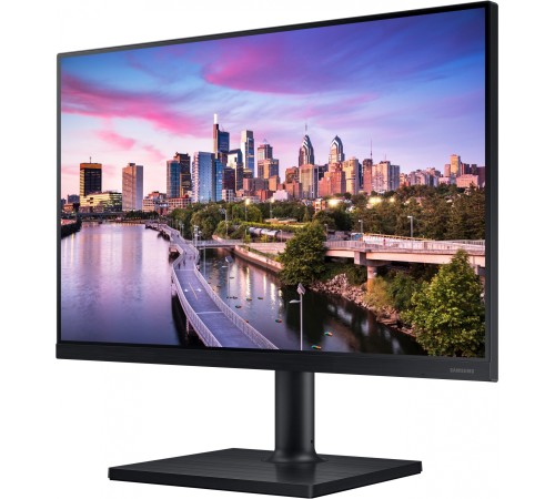 Монитор Samsung 24" F24T450GY черный IPS LED 16:10 DVI HDMI M/M матовая HAS Pivot 250cd 178гр/178гр 1920x1200 DisplayPort FHD USB 5.5кг (RUS)