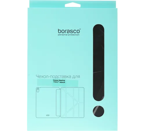 Чехол BoraSCO для Huawei MatePad T10 9,7" Tablet Case Lite термопластичный полиуретан черный (71051) Чехол BoraSCO для Huawei MatePad T10 9,7" Tablet Case Lite термопластичный полиуретан черный (71051)
