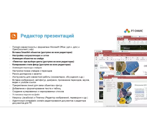 Офисное приложение Р7-Офис Для Малого бизнеса (R7DT.RTL.15.1Y.BE)