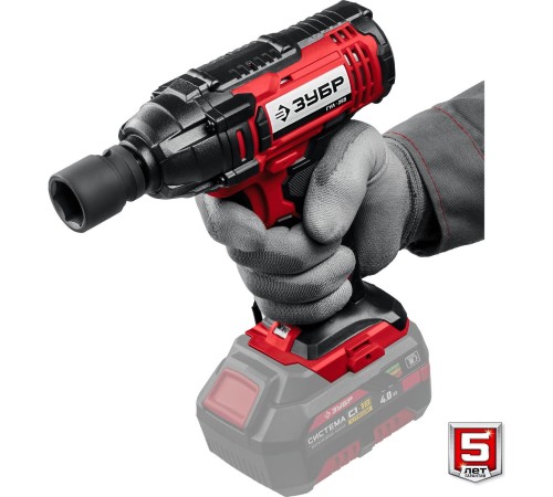 Гайковерт Зубр ГУЛ-255 аккум. патрон:квад.1/2" Гайковерт Зубр ГУЛ-255 аккум. патрон:квад.1/2"
