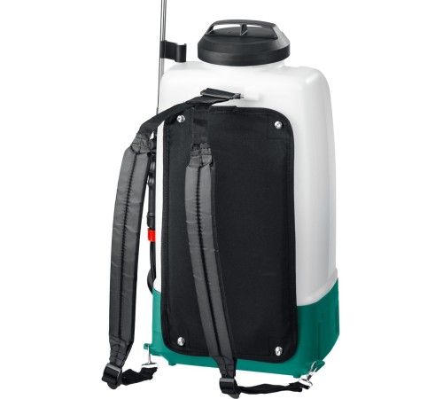 Опрыскиватель Зубр Мастер ОПЛ-15 аккум. наплеч. 15л белый/зеленый (ОПЛ-15)
