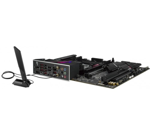 Материнская плата ASUS ROG STRIX B650E-E GAMING WIFI, Socket AM5, B650, 4*DDR5, HDMI+DP, 4xSATA3 + RAID, M2, Audio, Gb LAN, USB 3.2, USB 2.0, ATX; 90MB1BB0-M0EAY0 (ROG STRIX B650E-E GAMING WIFI)