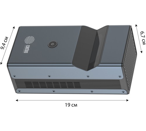Cactus Проектор CS-PRU.03B.WUXGA-A черный {DLP 6500Lm 2000:1 (30000час) 1xUSB typeA 1xHDMI 1.5кг}