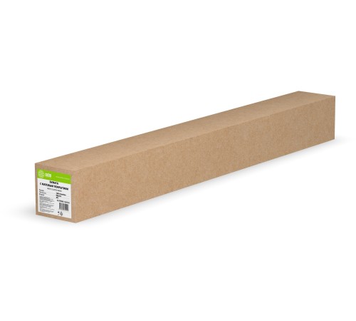 Бумага Cactus CS-PM90-106745 42"(A0+) 1067мм-45м/90г/м2/белый матовое универсальная (с покрытием) втулка:50.8мм (2") (упак.:1рул)