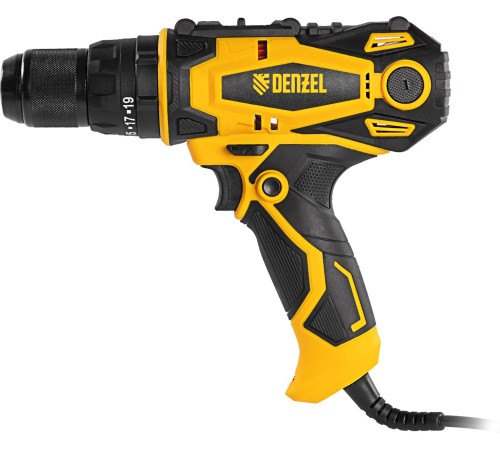 Дрель-шуруповерт Denzel ISD-300-13, 330Вт, сетевая, ударная