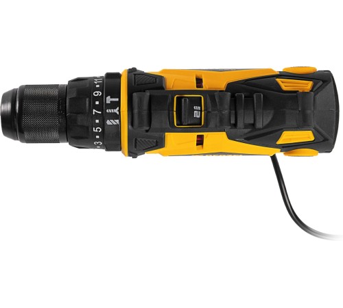 Дрель-шуруповерт Denzel ISD-300-13, 330Вт, сетевая, ударная