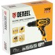Дрель-шуруповерт Denzel ISD-300-13, 330Вт, сетевая, ударная