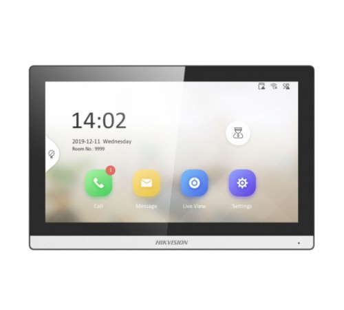 Видеодомофон Hikvision DS-KH6350-TE1 белый Видеодомофон Hikvision DS-KH6350-TE1 белый