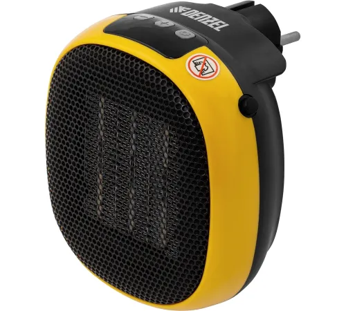 Тепловентилятор портативный керамический DTFC-700, 3 реж. вентилятор, нагрев 700 Вт // Denzel