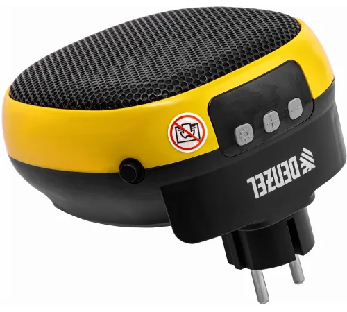 Тепловентилятор портативный керамический DTFC-700, 3 реж. вентилятор, нагрев 700 Вт // Denzel