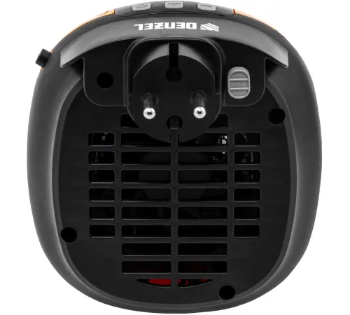 Тепловентилятор портативный керамический DTFC-700, 3 реж. вентилятор, нагрев 700 Вт // Denzel