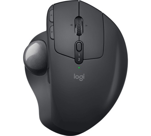 Трекбол Logitech Trackball MX Ergo графитовый оптическая (2048dpi) беспроводная BT/Radio USB (6but)