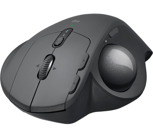 Трекбол Logitech Trackball MX Ergo графитовый оптическая (2048dpi) беспроводная BT/Radio USB (6but)