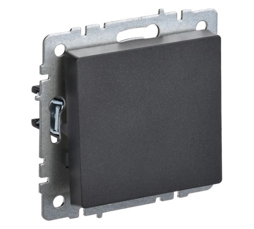 Выключатель IEK Brite ВС10-1-0-БрЧ скрыт. 1кл. черный (упак.:1шт) (BR-V10-0-10-K02)