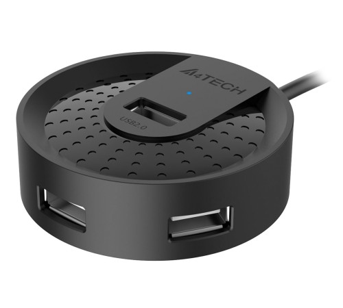 Разветвитель USB 2.0 A4Tech HUB-20 4порт. черный Разветвитель USB 2.0 A4Tech HUB-20 4порт. черный