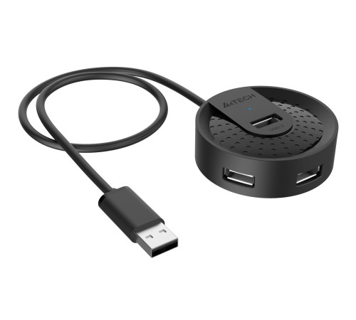 Разветвитель USB 2.0 A4Tech HUB-20 4порт. черный Разветвитель USB 2.0 A4Tech HUB-20 4порт. черный