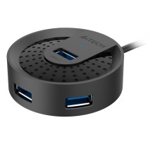 Разветвитель USB 3.0 A4Tech HUB-30 4порт. черный