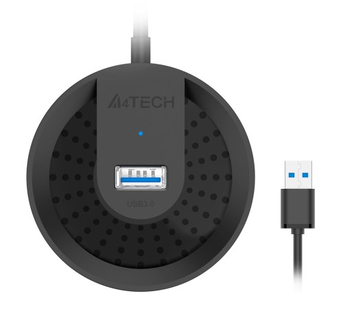 Разветвитель USB 3.0 A4Tech HUB-30 4порт. черный Разветвитель USB 3.0 A4Tech HUB-30 4порт. черный